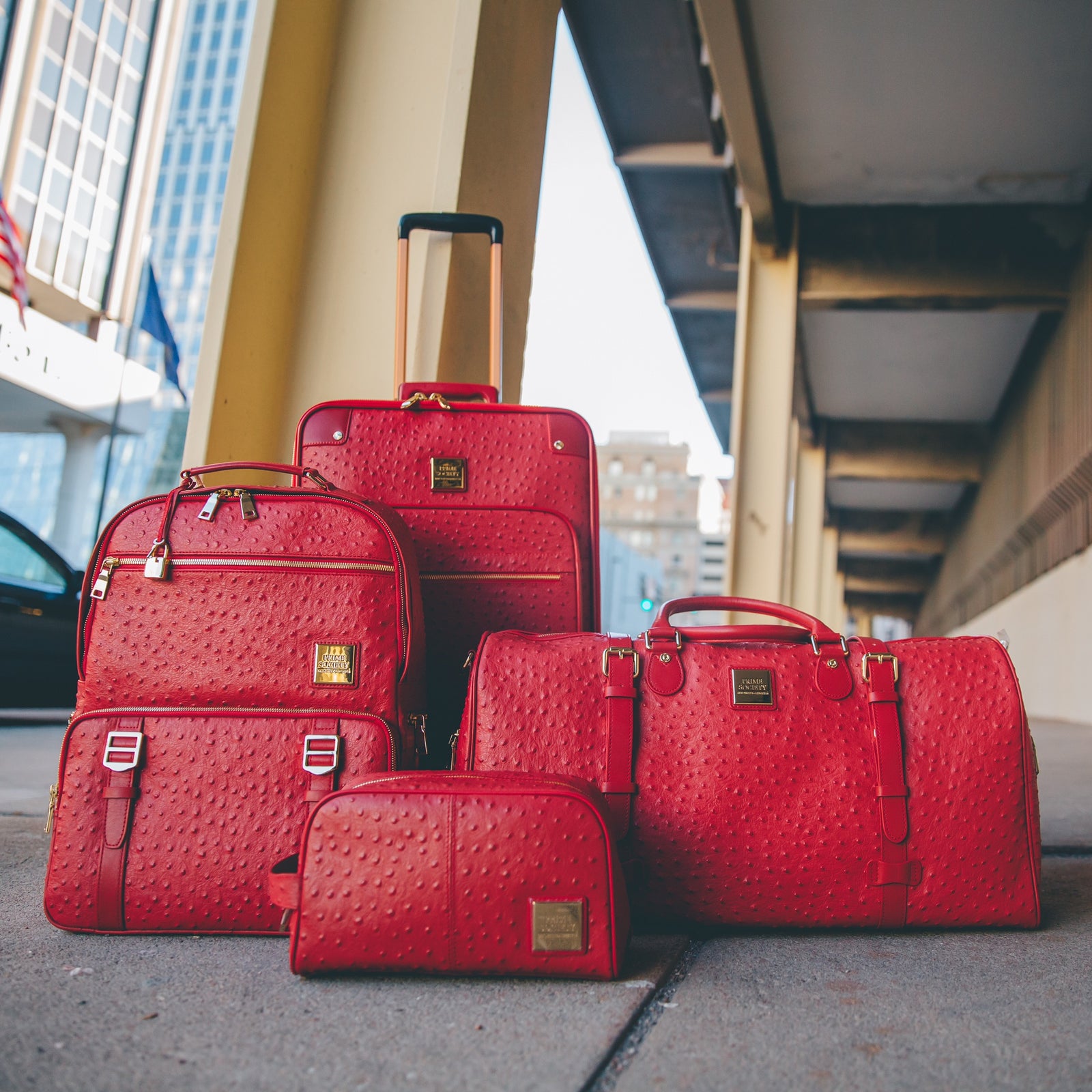The Crown Collection Red Duffle - Prime Society